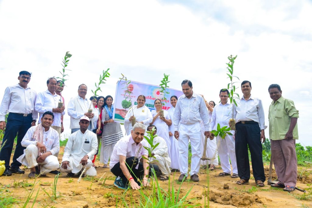 Bhubnewswar : 1000 tree Plantation Day at DRC