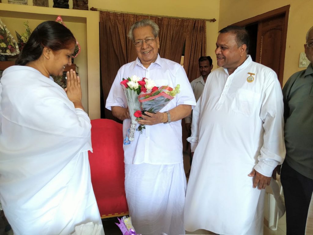 Meeting with His Excellency Governor of Andhra Pradesh.