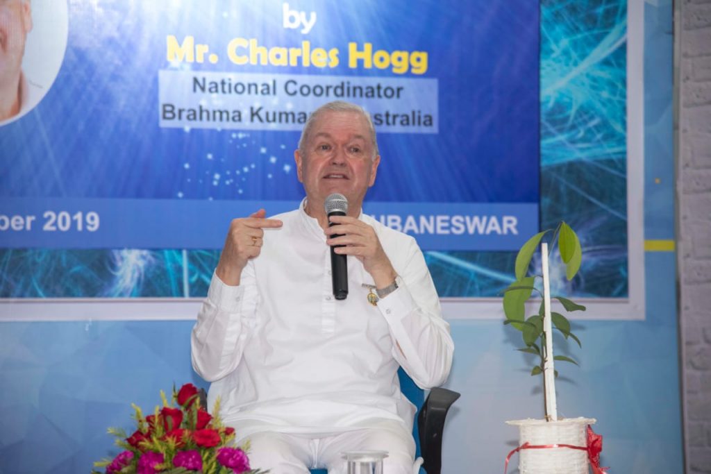 Bro.Charlie, National Coordinator, Brahmakumaris, Australia had visited Bhubaneswar